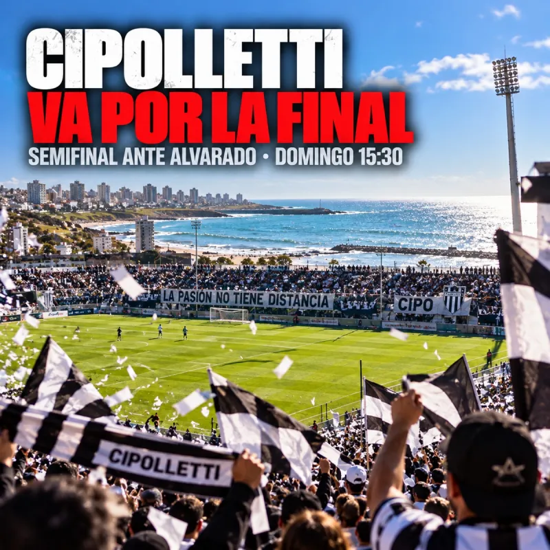 Cipolletti ya sabe cuándo y con quién define la semifinal ante Alvarado en Mar del Plata