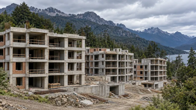 Río Negro terminará con fondos propios los 155 departamentos del Procrear en Bariloche
