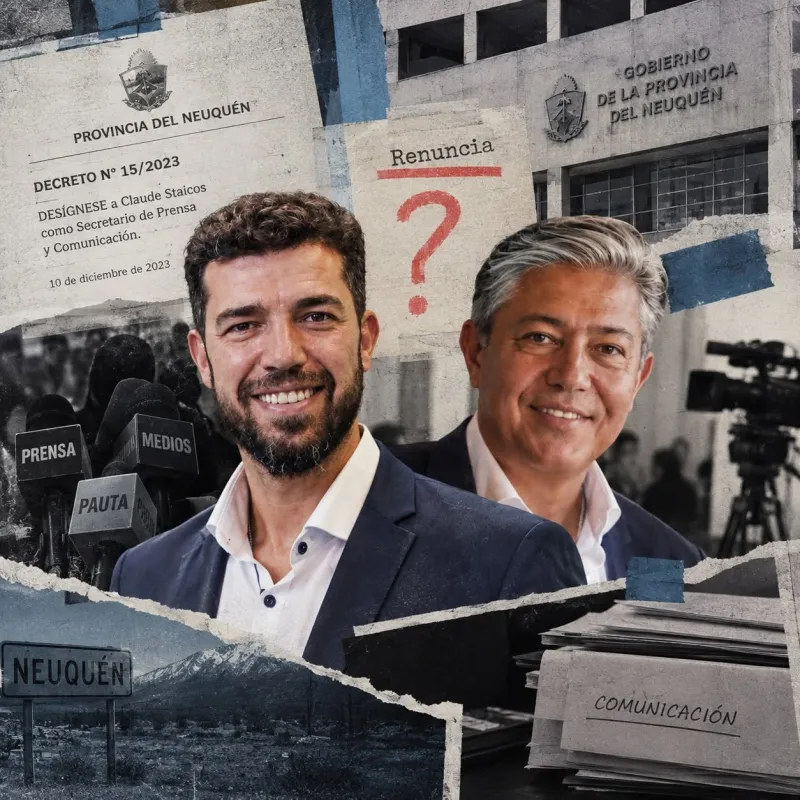 Caso Staicos: renunció, no aparece el decreto y en el ambiente periodístico dicen que sigue manejando todo