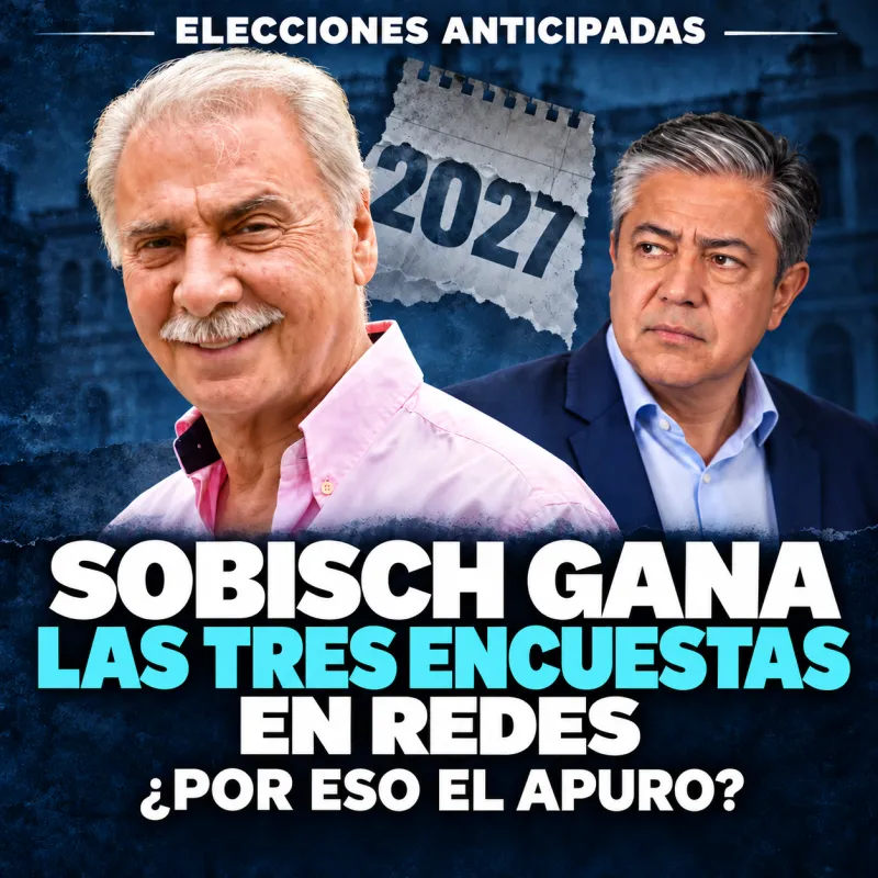 Sobisch gana las tres encuestas en redes: ¿por eso el apuro?
